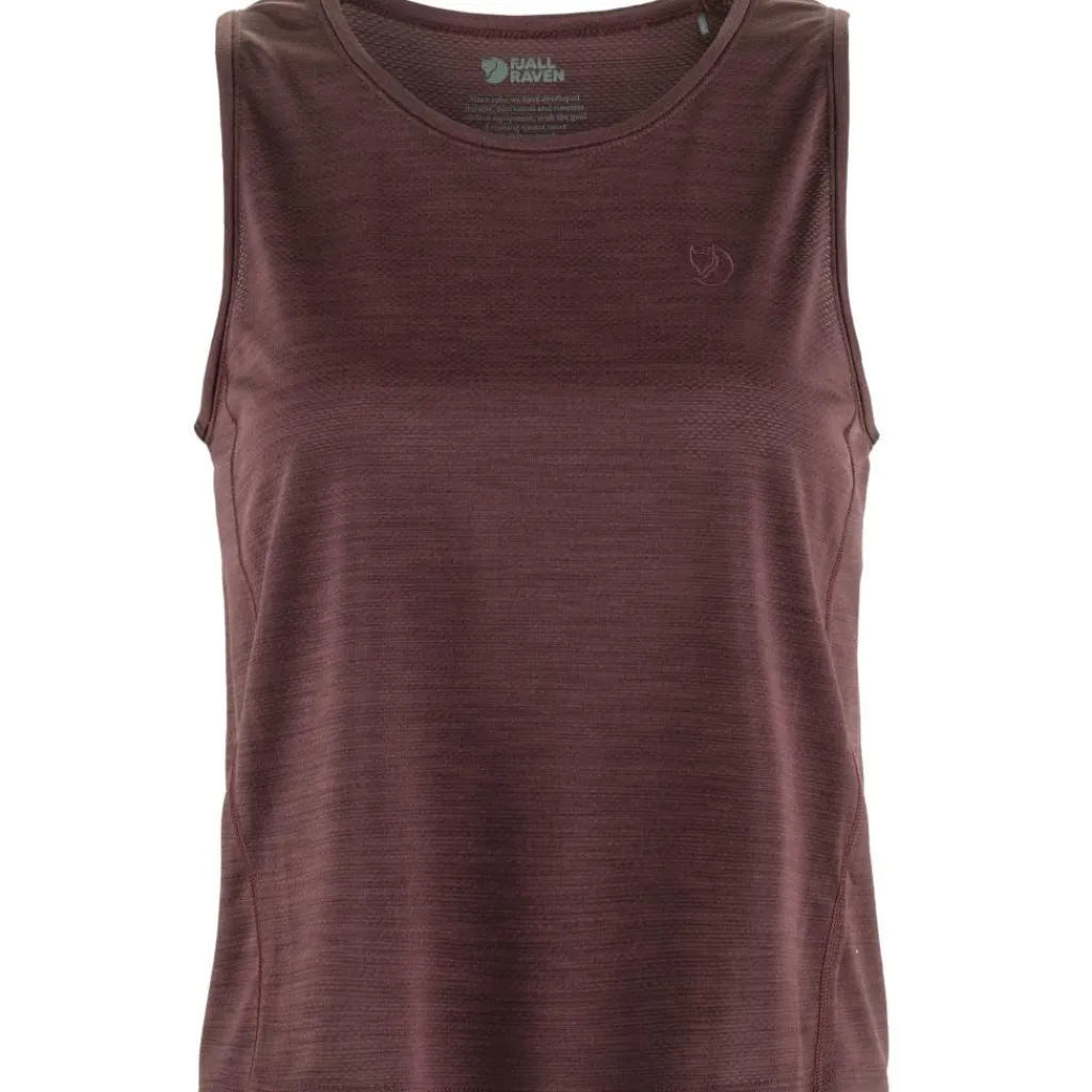 Fjällräven Abisko Lite tanktop dames port< Outdoor Shirt