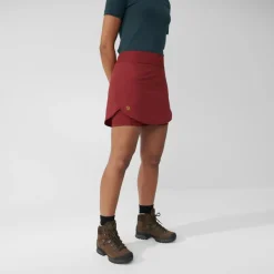 Outdoor Jurk & Rok-Fjällräven Abisko Midsummer skort dames pomegranate red
