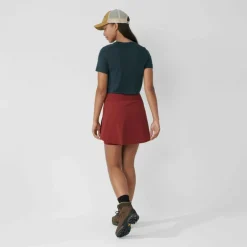 Outdoor Jurk & Rok-Fjällräven Abisko Midsummer skort dames pomegranate red