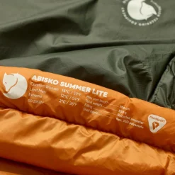 Slaapzakken-Fjällräven Abisko Summer Lite mummy slaapzak olive