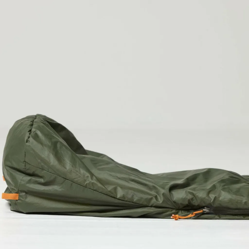 Slaapzakken-Fjällräven Abisko Summer Lite mummy slaapzak olive