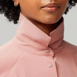 Fjällräven Abisko Trekking blouse dames dusty rose< Outdoor Shirt