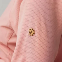 Fjällräven Abisko Trekking blouse dames dusty rose< Outdoor Shirt