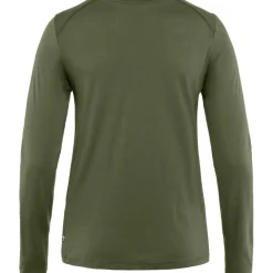 Outdoor Shirt-Fjällräven Abisko Wool LS shirt dames laurel green