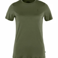 Outdoor Shirt-Fjällräven Abisko Wool shirt dames laurel green