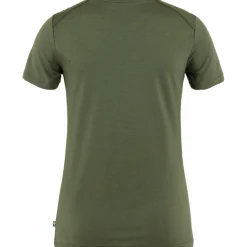 Outdoor Shirt-Fjällräven Abisko Wool shirt dames laurel green