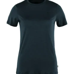 Outdoor Shirt-Fjällräven Abisko Wool shirt dames dark navy