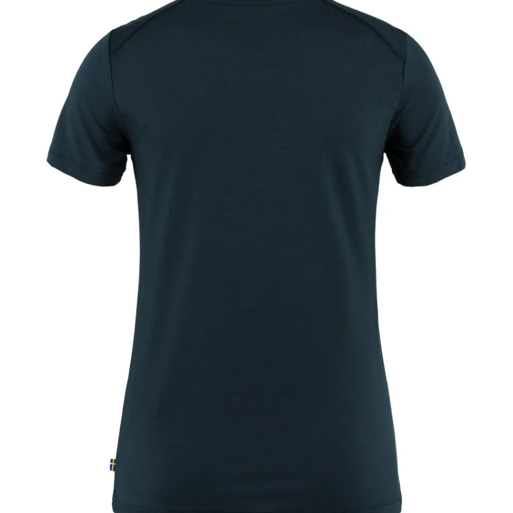 Outdoor Shirt-Fjällräven Abisko Wool shirt dames dark navy