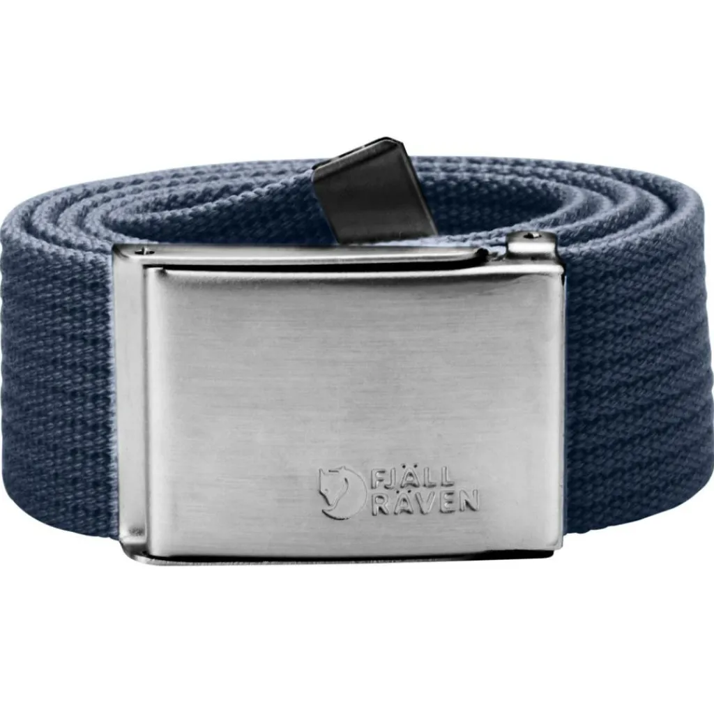 Broekriem-Fjällräven Canvas riem dark navy