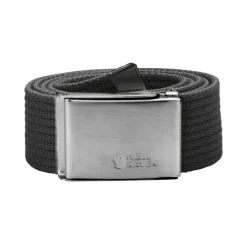 Broekriem-Fjällräven Canvas riem dark grey