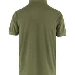 Outdoor Shirt-Fjällräven Crowley Piqué polo heren light olive