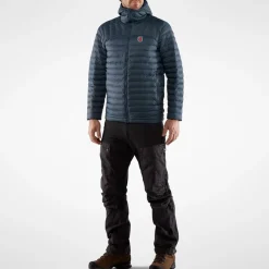 Fjällräven Expedition Lätt Hoodie outdoor jack heren navy< Outdoor Jack