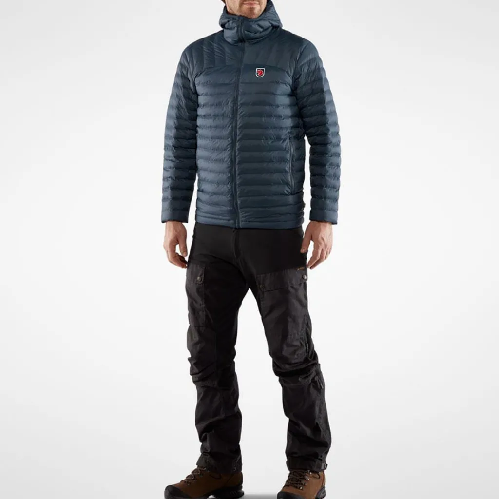 Fjällräven Expedition Lätt Hoodie outdoor jack heren navy< Outdoor Jack