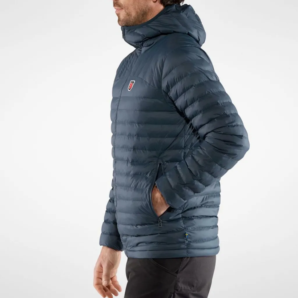 Fjällräven Expedition Lätt Hoodie outdoor jack heren navy< Outdoor Jack