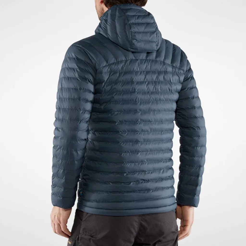 Fjällräven Expedition Lätt Hoodie outdoor jack heren navy< Outdoor Jack