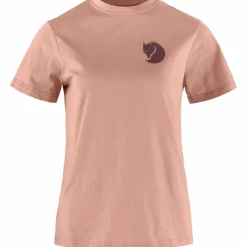 Outdoor Shirt-Fjällräven Fox Boxy Logo shirt dames dusty rose
