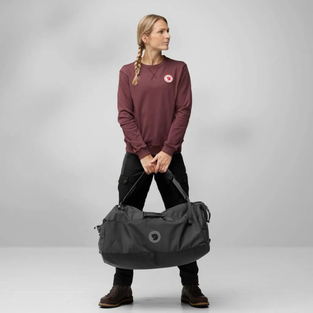 Reistassen-Fjällräven Färden Duffel 80 liter reistas coal black