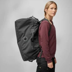 Reistassen-Fjällräven Färden Duffel 80 liter reistas coal black