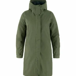 Outdoor Jack-Fjällräven HC Hydratic Padded parka outdoor jack dames  laurel green