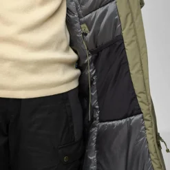 Outdoor Jack-Fjällräven HC Hydratic Padded parka outdoor jack dames  laurel green