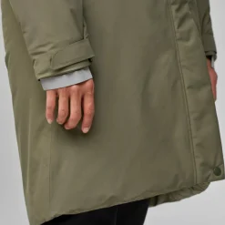 Outdoor Jack-Fjällräven HC Hydratic Padded parka outdoor jack dames  laurel green