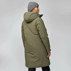Outdoor Jack-Fjällräven HC Hydratic Padded parka outdoor jack dames  laurel green