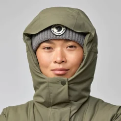 Outdoor Jack-Fjällräven HC Hydratic Padded parka outdoor jack dames  laurel green