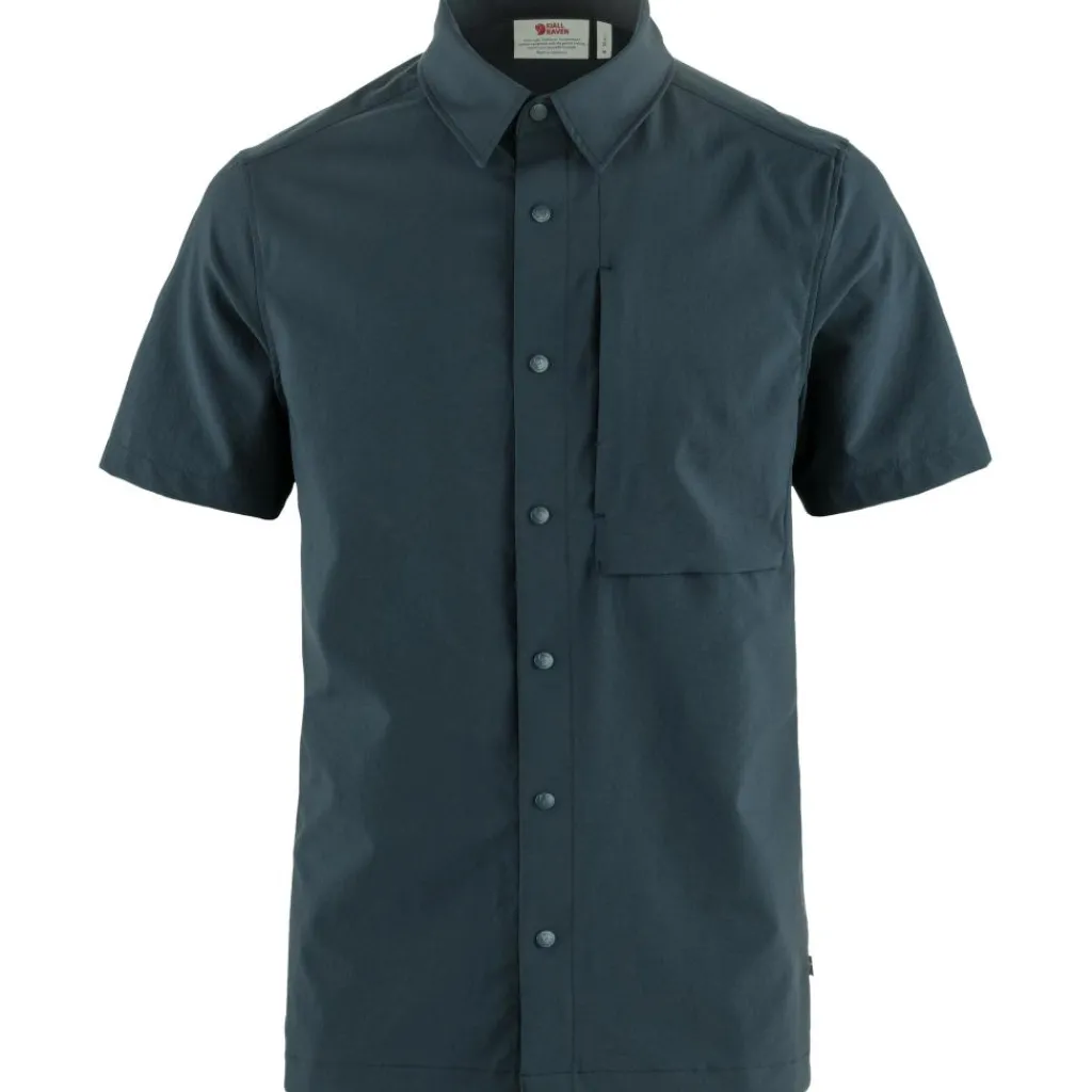 Outdoor Shirt-Fjällräven High Coast Pack overhemd heren dark navy