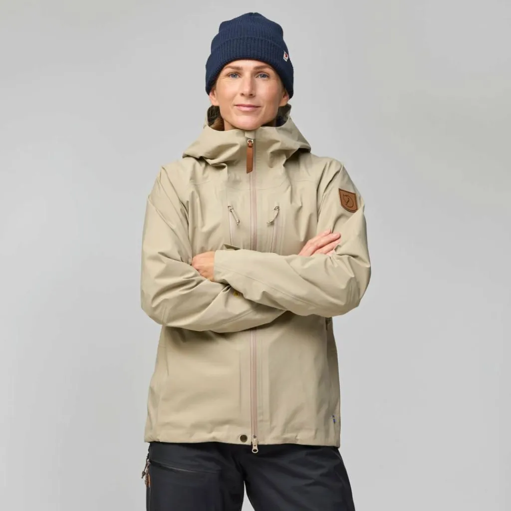 Fjällräven Keb GTX outdoor jack dames fossil< Outdoor Jack
