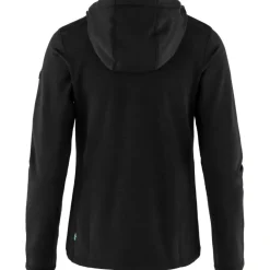 Fleece Vest-Fjällräven Keb Hoodie fleece vest dames black