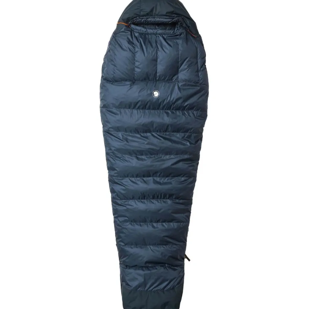 Fjällräven Keb Three Seasons Long mummy slaapzak navy< Slaapzakken