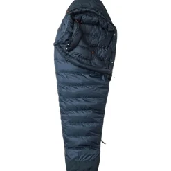 Fjällräven Keb Three Seasons Long mummy slaapzak navy< Slaapzakken