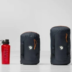 Fjällräven Keb Three Seasons Long mummy slaapzak navy< Slaapzakken