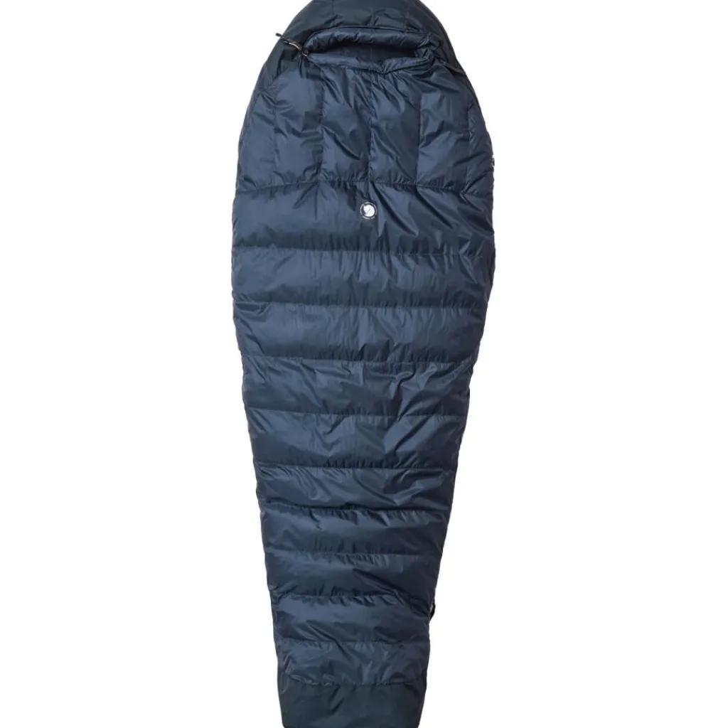 Fjällräven Keb Two Seasons Long mummy slaapzak navy< Slaapzakken