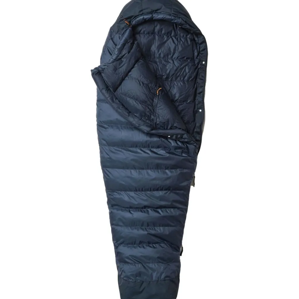 Fjällräven Keb Two Seasons Long mummy slaapzak navy< Slaapzakken