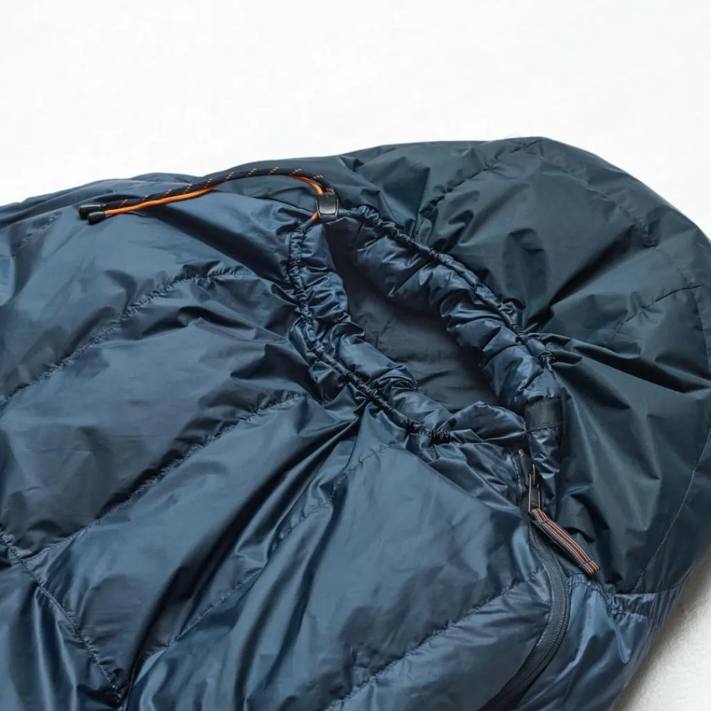 Fjällräven Keb Two Seasons Long mummy slaapzak navy< Slaapzakken