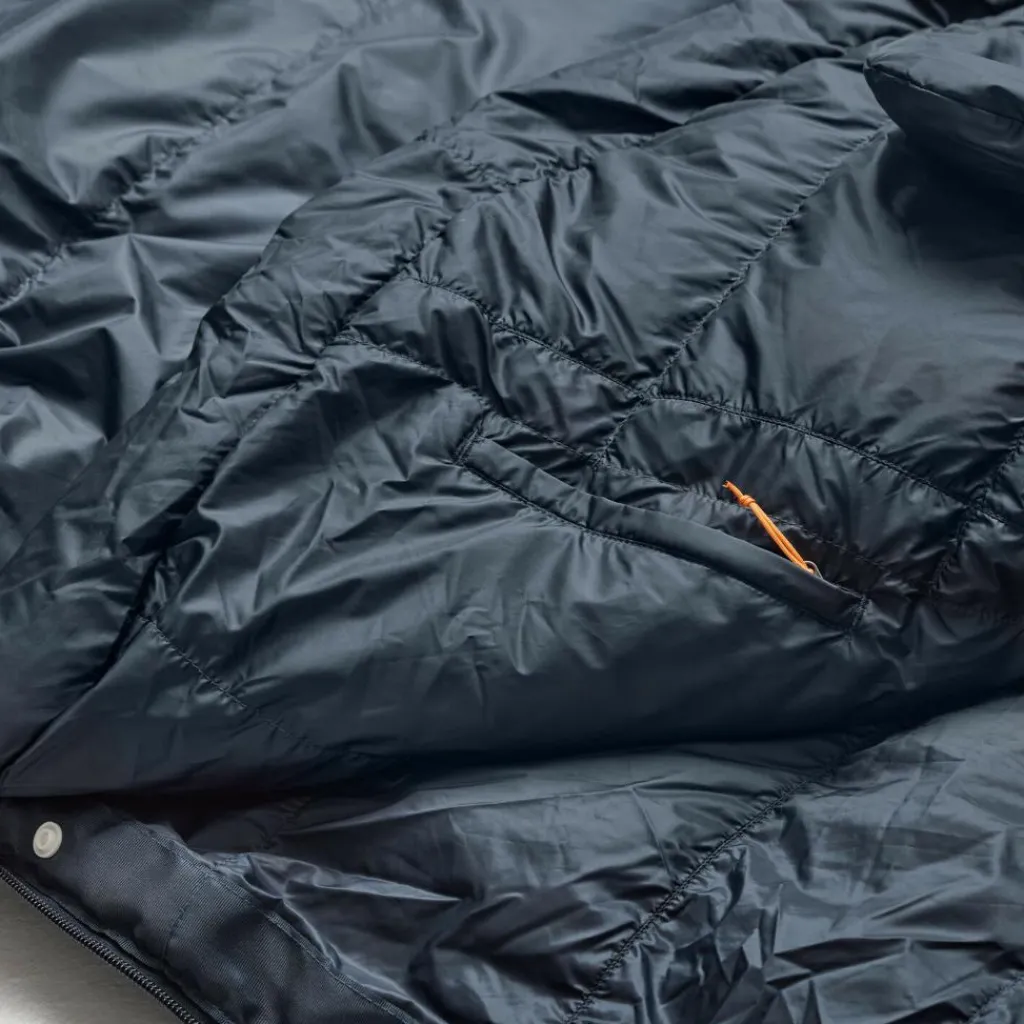 Fjällräven Keb Two Seasons Long mummy slaapzak navy< Slaapzakken