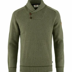 Fjällräven Lada sweater heren laurel green< Outdoor Trui