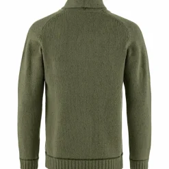 Fjällräven Lada sweater heren laurel green< Outdoor Trui