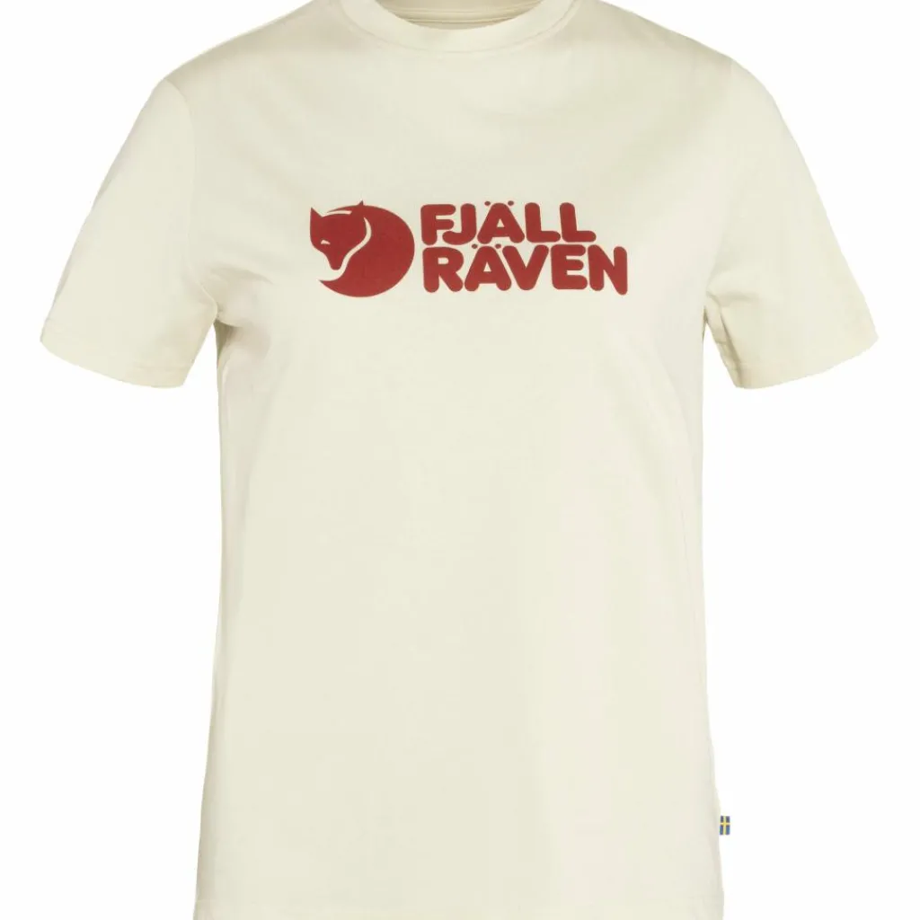 Outdoor Shirt-Fjällräven Logo shirt dames chalk white