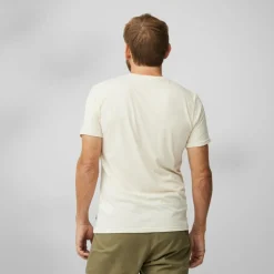 Fjällräven Logo shirt heren chalk white< Outdoor Shirt