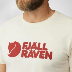 Fjällräven Logo shirt heren chalk white< Outdoor Shirt