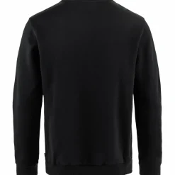 Fjällräven Logo sweater heren black< Outdoor Trui