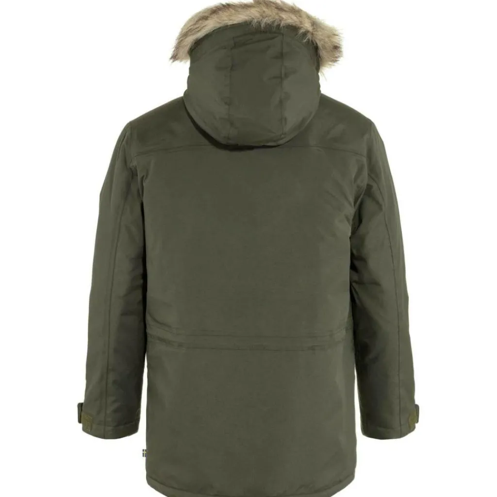 Fjällräven Nuuk parka outdoor jack heren deep forest< Outdoor Jack