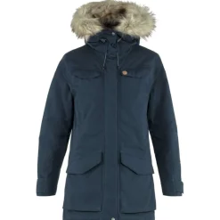 Fjällräven Nuuk Parka outdoor jack dames dark navy< Outdoor Jack