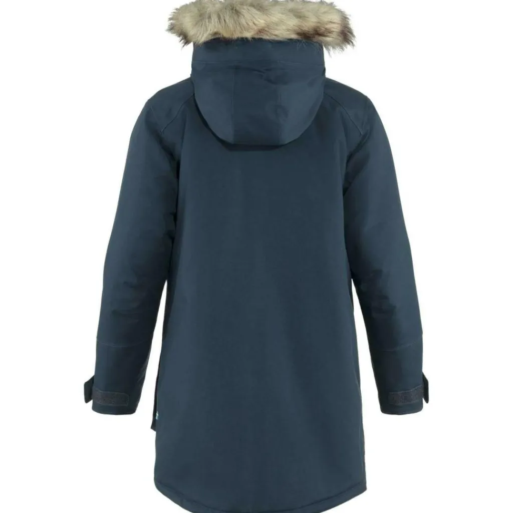 Fjällräven Nuuk Parka outdoor jack dames dark navy< Outdoor Jack