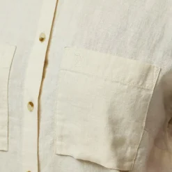 Outdoor Shirt-Fjällräven Ovik Hemp SS blouse dames chalk white
