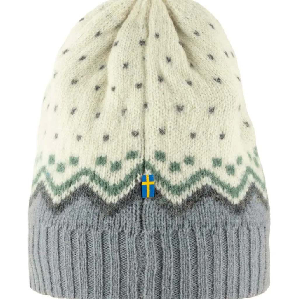 Mutsen|Wintersport-Fjällräven Ovik Knit muts chalk white