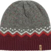 Fjällräven Ovik Knit muts dark garmet< Mutsen|Wintersport