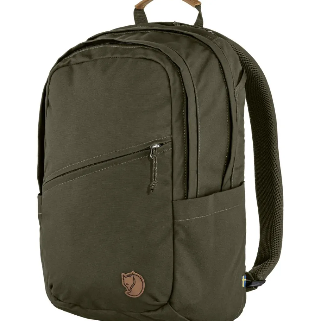 Fjällräven Räven 15 inch laptop rugzak 20 liter dark olive< Overige Rugzakken